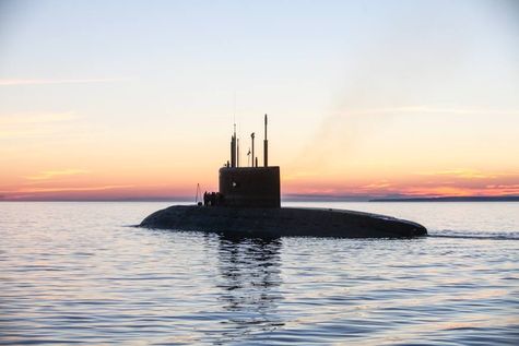 Подводная лодка проекта 636.3 «Великий Новгород». ФОто пресс-службы Минобороны России